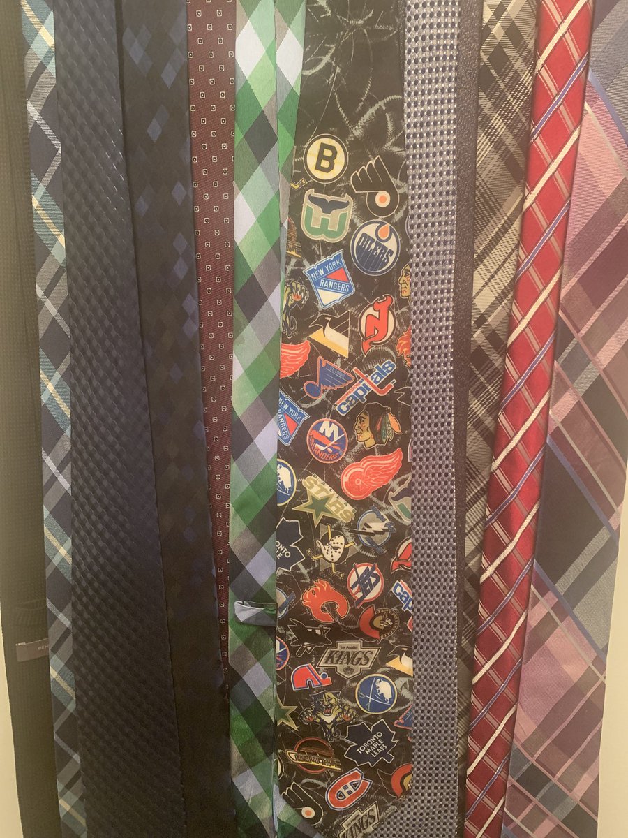 I have a fair amount of ties but there’s only one good one.