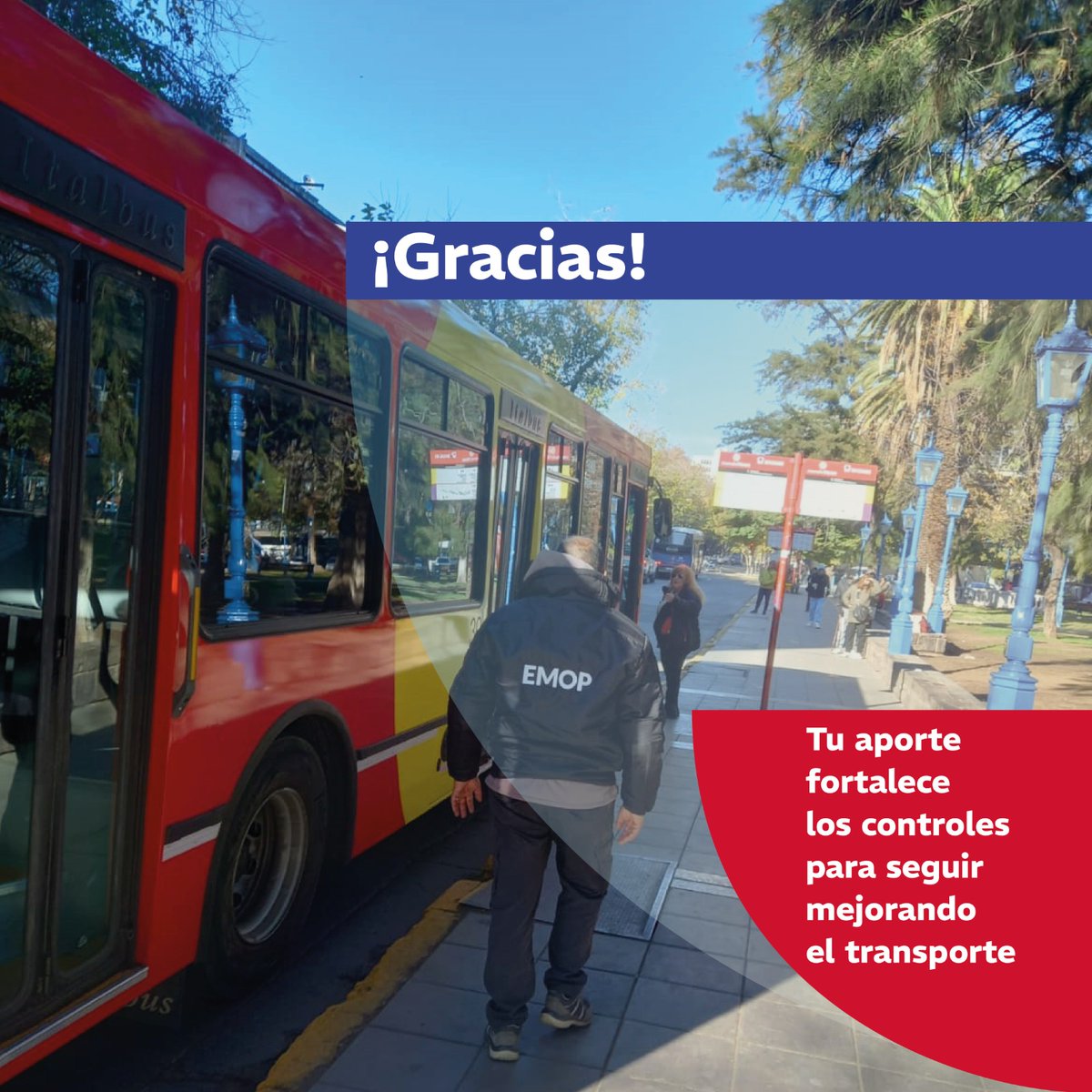 EmopMza's tweet photo. ✋🚍Agosto: más de 2.000 vehículos que prestan servicio público de transporte fueron controlados, en el marco de las acciones permanentes de fiscalización.

#transportepúblico #mendozagobierno https://t.co/MHfhGf3Qzj