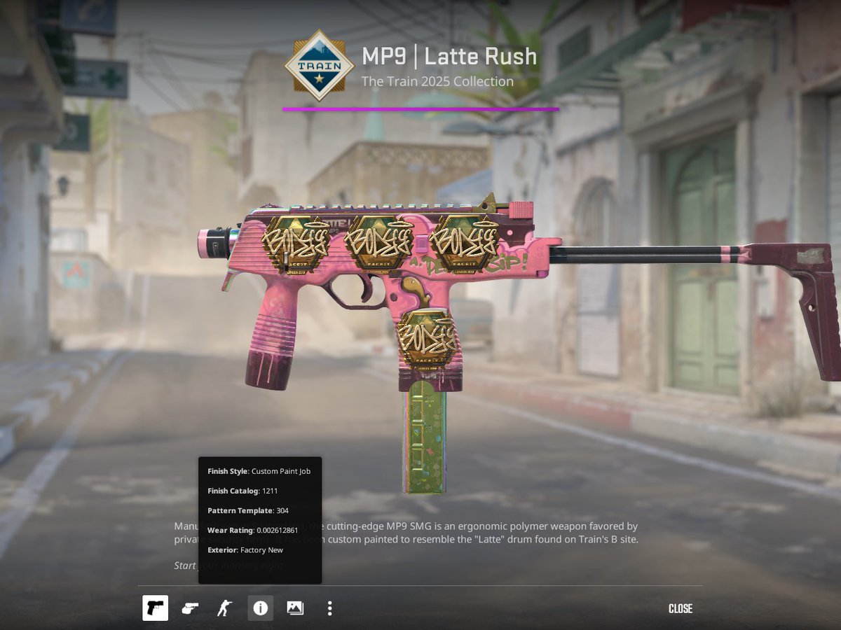 🚨New Craft🚨 FN Latte Rush .002 w/ 4x London Boddy Golds. I'm really happy with how this turned out. I wanted to use them on a graffiti based skin to match the signature. I annoyed a lot of people along the way asking their input but settled on this. Let me know what you think!