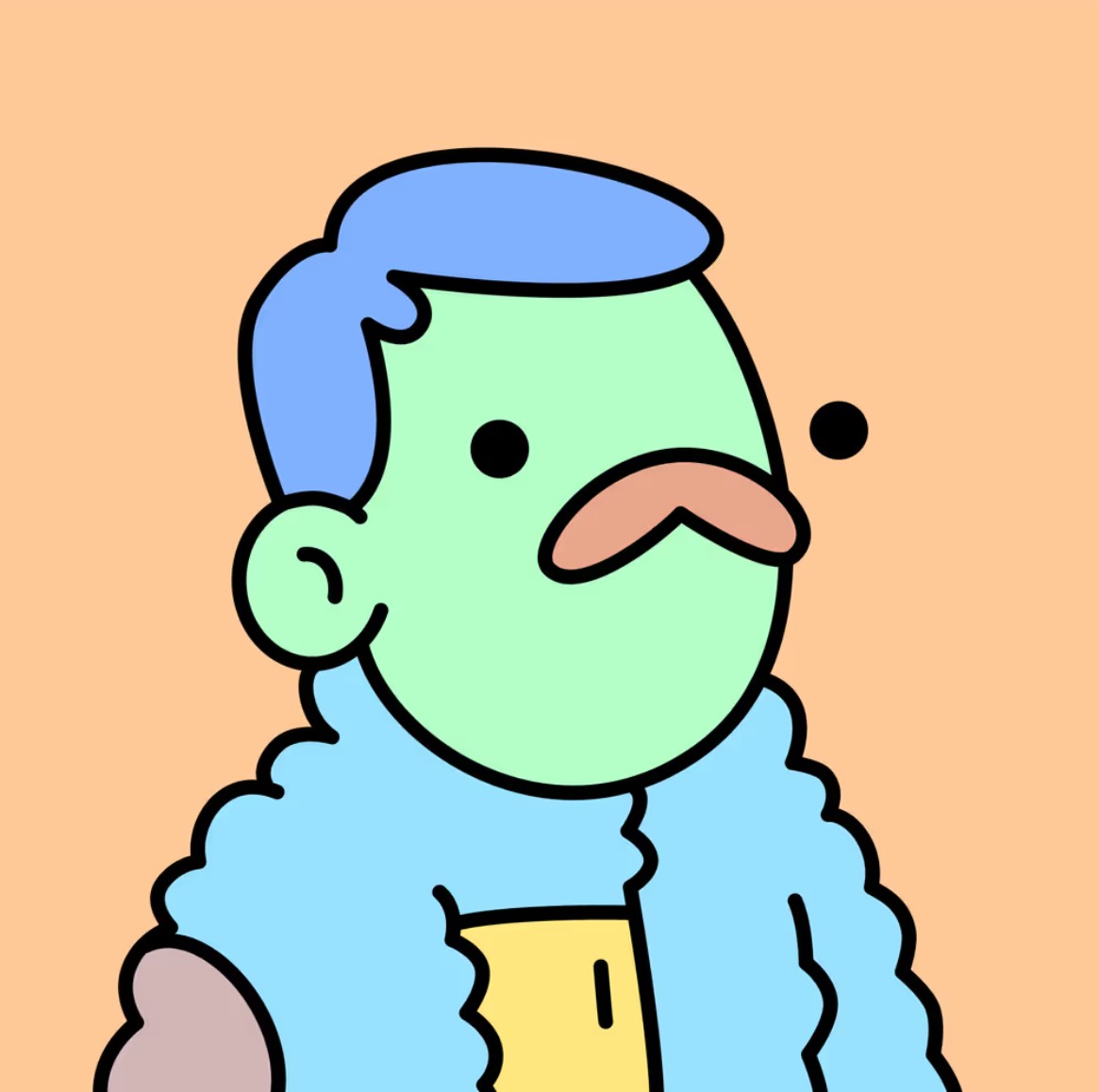 Mustache Doodle up for grabs🥸✨
$DOOD