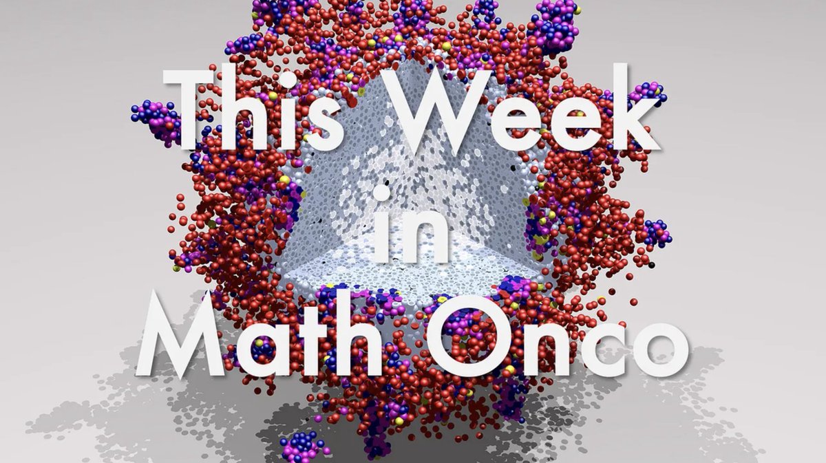 mathoncbro's tweet image. This week in Math Onco 345:
Darwinian evolution, digital twins, multiscale modeling, and antifragility
Art: @MathCancer & Heber L Rocha 😎💯