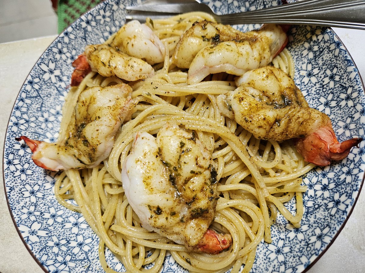 Cajun shrimp spaghetti, first time using cajun seasoning taste quite surprisingly good than i expected