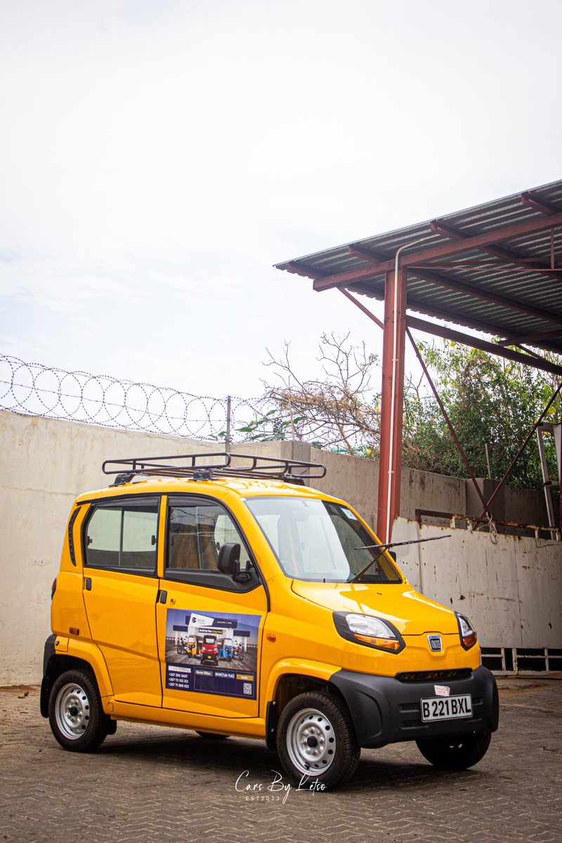 Monngakgotla_'s tweet photo. The Bajaj Qute has arrived in Botswana. I will give you a detailed review of it next week😂 https://t.co/SVmRQVRW1C