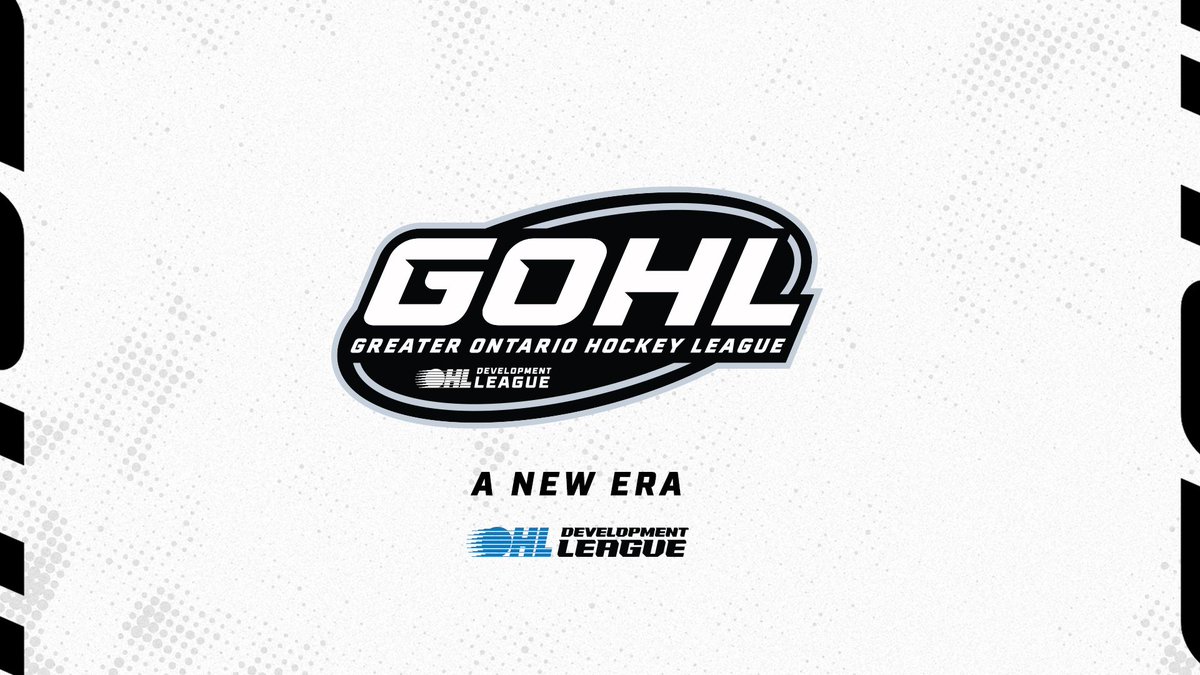 The GOJHL is entering a new era! We're excited to unveil our new name &amp; brand as the Greater Ontario Hockey League! 

#GOHL