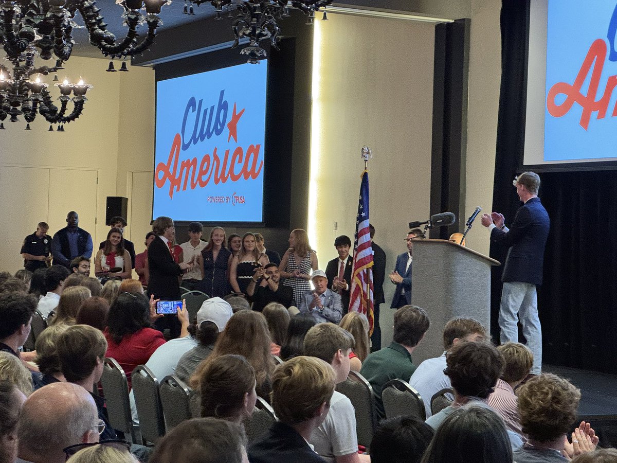 Mano DeAyala (@manoforstaterep) on Twitter photo What an inspiration!  Congratulations to the founding members of Stratford High School’s Turning Point USA’s Club America chapter. It was a packed house to support these young leaders at their first club meeting. These students and the hundreds of new chapters forming across the What an inspiration!  Congratulations to the founding members of Stratford High School’s Turning Point USA’s Club America chapter. It was a packed house to support these young leaders at their first club meeting. These students and the hundreds of new chapters forming across the