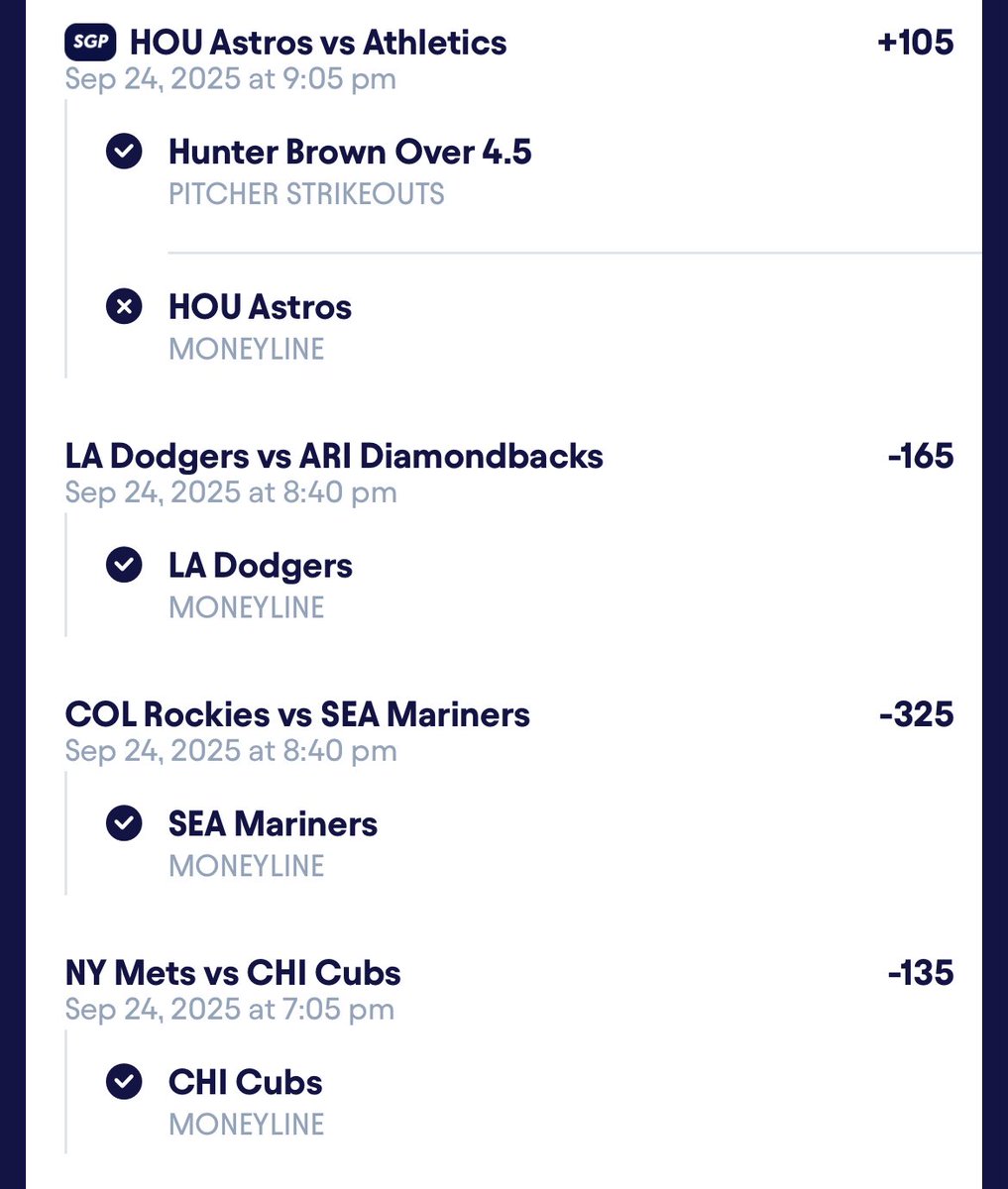 Ladder_Bets's tweet image. +13,000 

Off by one!!!

Is this the worst bad beat you’ve seen all week? 

@fliff @ESPNBET @br_betting @BookitWithTrent @DKSportsbook @FDSportsbook 

#SportsBettingX #gambling #DraftKings #sports #NFL #fantasy #money #MLB