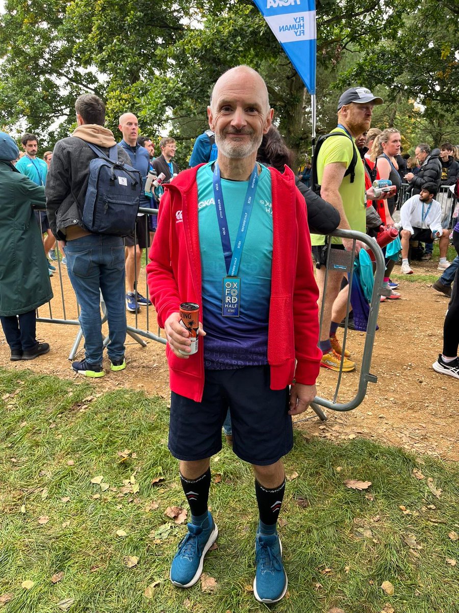 Last year Tony took on the Oxford Half – and this year he’s back for more, joined by several other members of the CRM team! 💪🏃‍♂️

We’ve already raised over £1,700 for SSNAP, and we’d love your support to help us reach our target 💜

👉 Sponsor us here: bit.ly/3UYgw5y