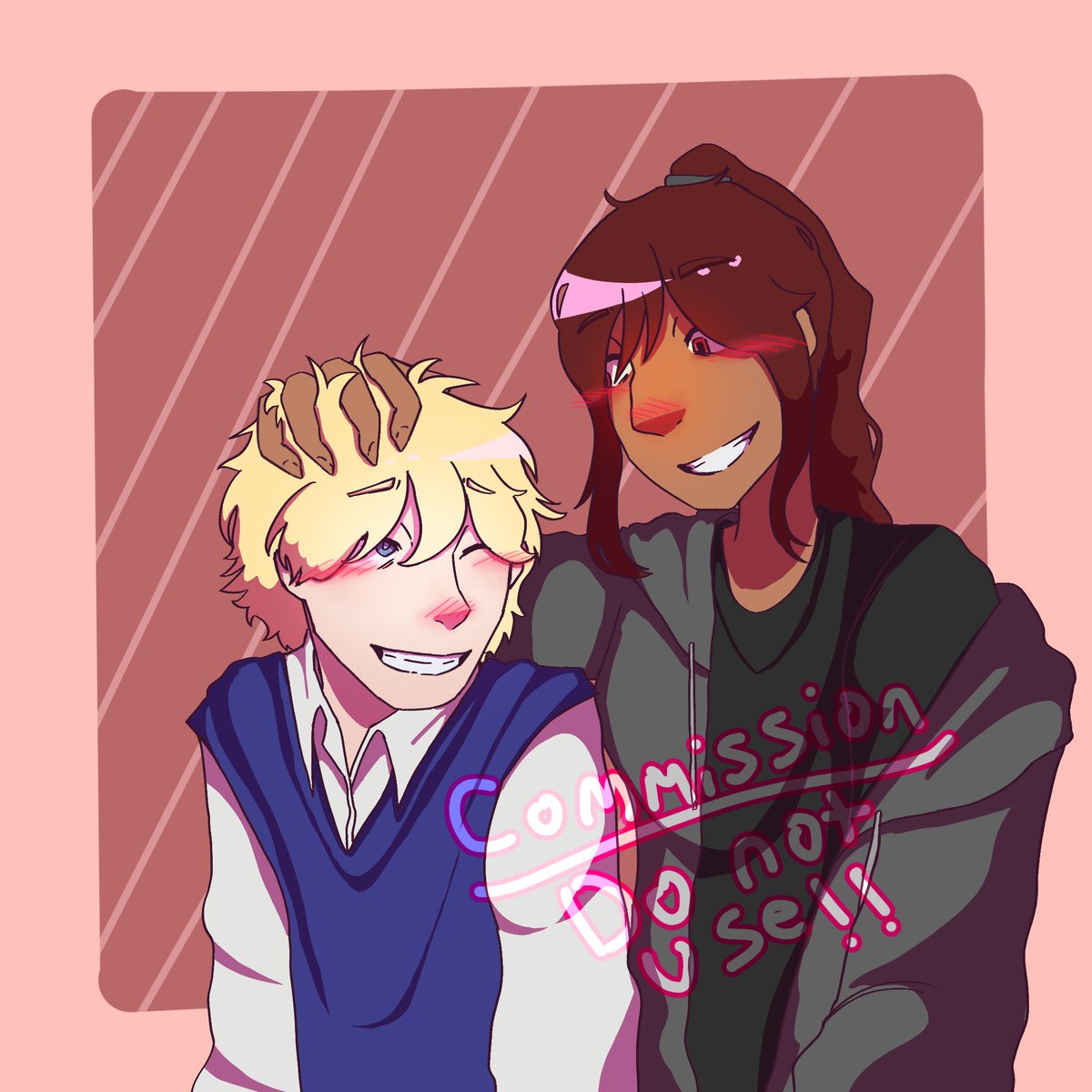 22 dollar Hayashigeki comm... 😆😆😆😆 i have never drawn them until now