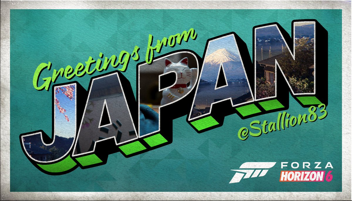 “Greetings from Japan”

I’m already packing my digital bags for the festival   <a href="/Xbox/">Xbox</a> <a href="/ForzaHorizon/">Forza Horizon</a>