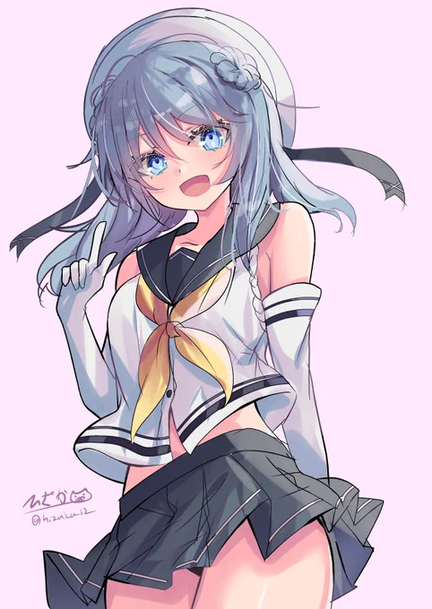 浦風 #艦これ版深夜の真剣お絵描き60分一本勝負 #艦これ版真剣お絵描き60分一本勝負_20250920