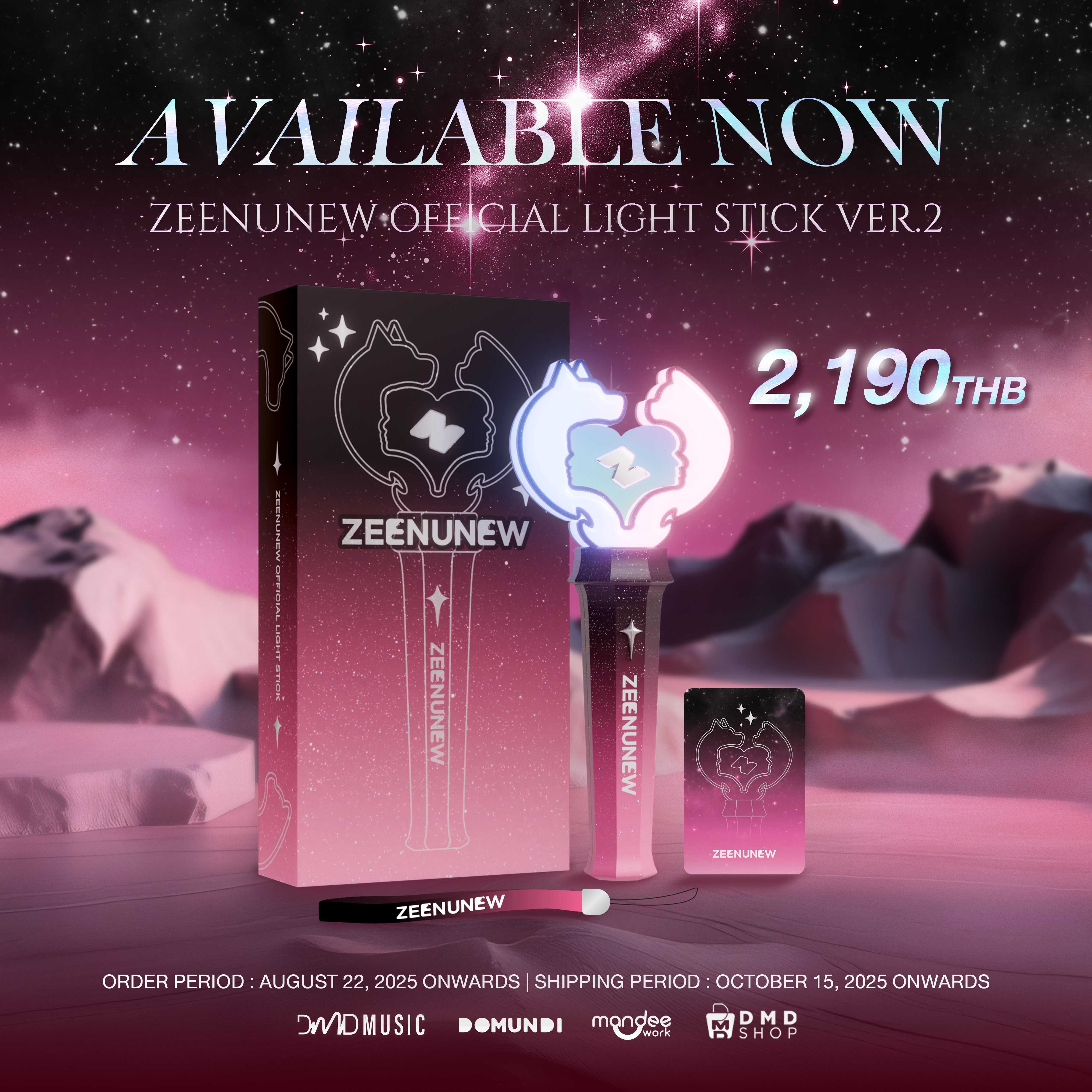 アイドル ZEENUNEW OFFICIAL LIGHT STICK VER. 2 NuNew USA Fanclub🐱👑 on X: 
