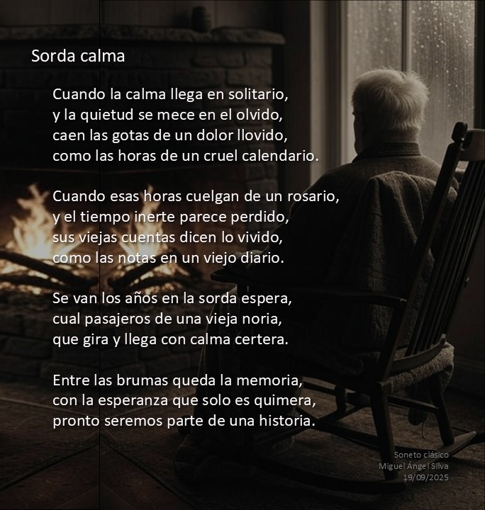 MASilva's tweet image. Sorda calma...