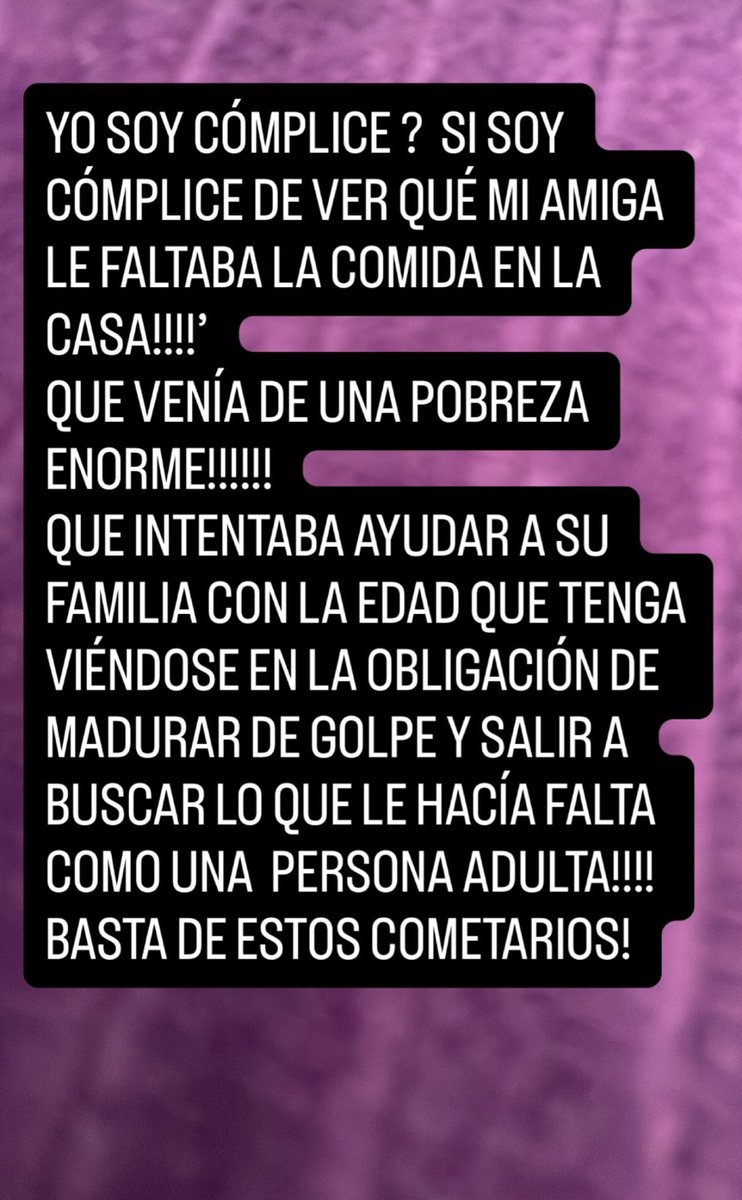 martumouro's tweet photo. La “amiga” de 27 años dando a entender que la menor bancaba económicamente a su familia…. 15 años cómo vas a avalar esto??? Locura #NiUnaMenos #justiciaxlara https://t.co/dLS4xg7INg