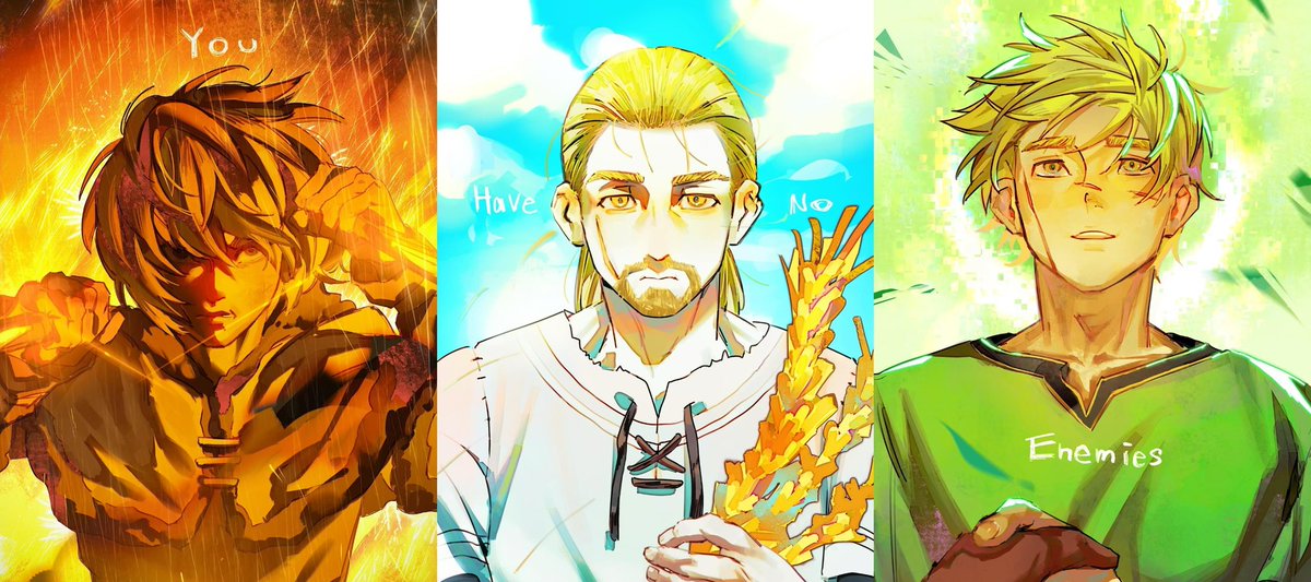 🎉完結賀喜(晚了兩個月)

#VINLAND_SAGA #ヴィンランドサガ