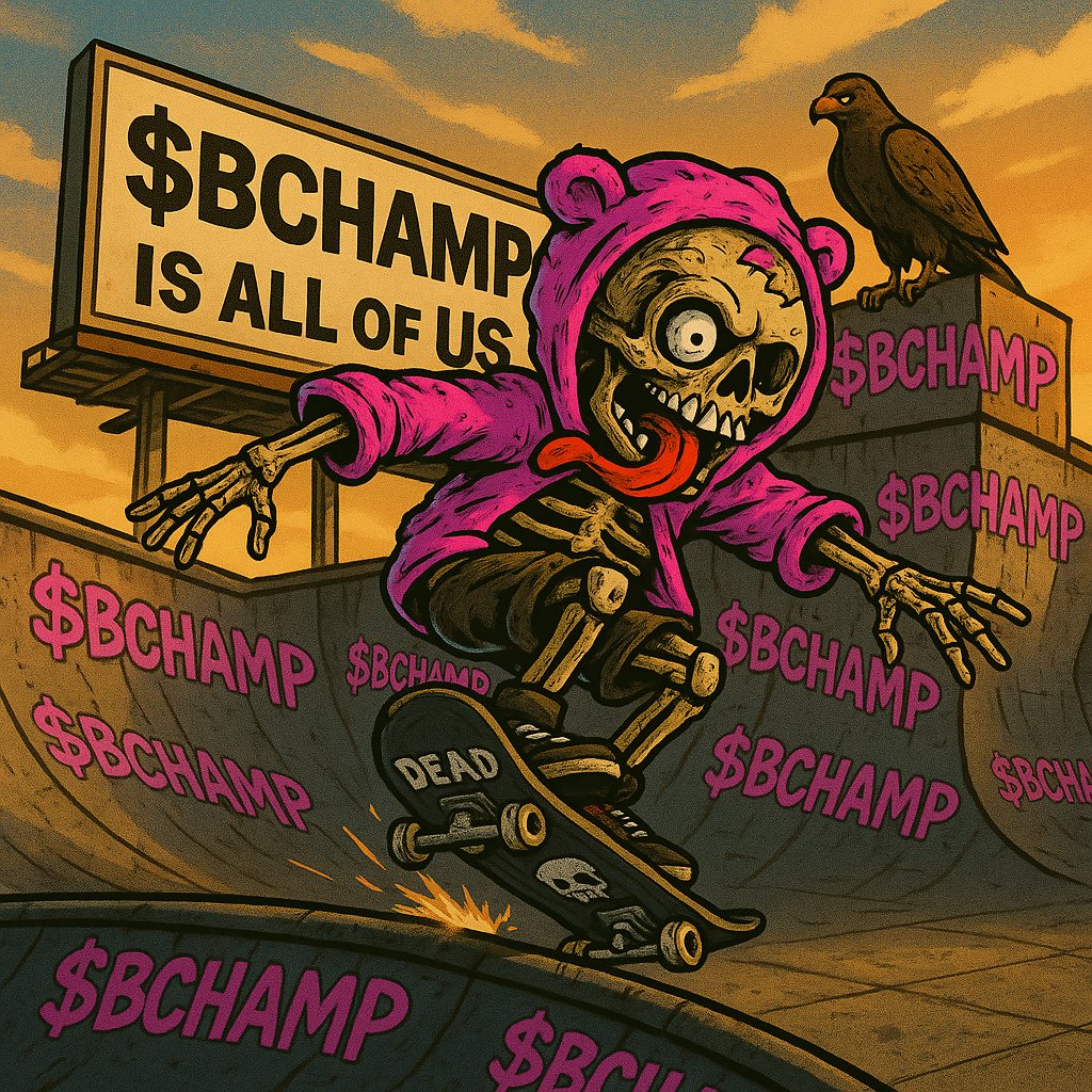 $BCHAMP Us bears just keep continuing to grind! Come grind with us. #perseverance #staystrong