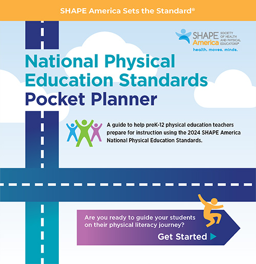 SHAPEAmerica's tweet photo. FREE For Members: Digital Pocket Planners for PE

Use this digital guide to prepare for instruction using the SHAPE America National PE Standards!

👇👇👇
https://t.co/DMjQxPKChQ https://t.co/7Q2qAdKZjY