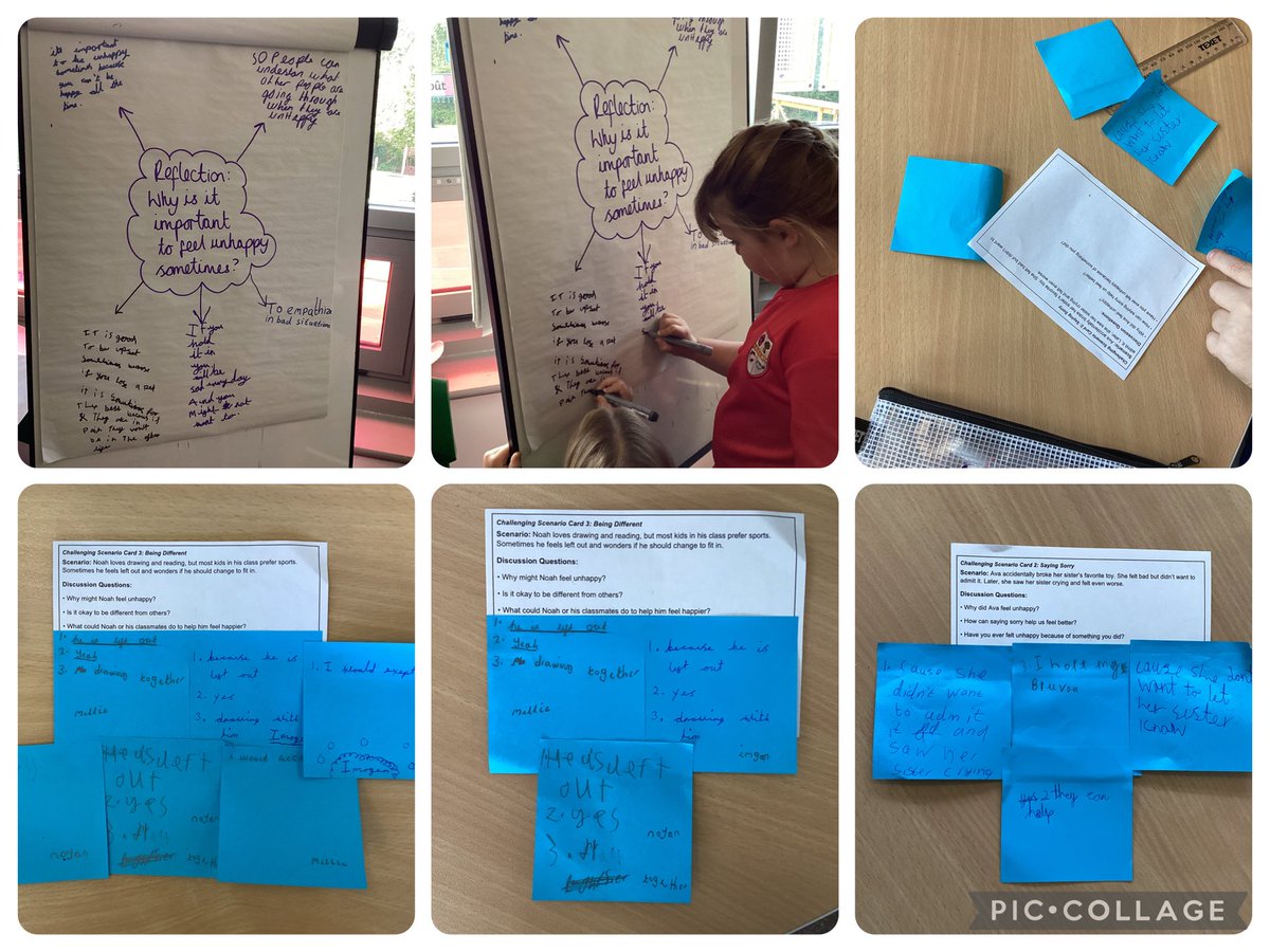 Beech Tree have been exploring happiness and unhappiness in our 2nd RE lesson, and thinking about why it’s sometimes important to feel unhappy