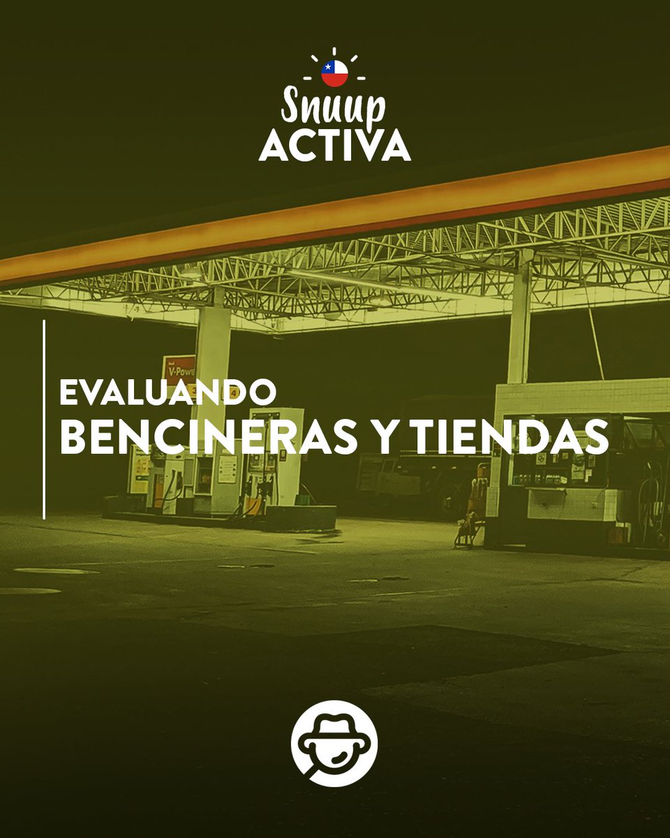 ¡Ahorra bencina con Snuuper! 😱⛽

Evalúa la atención brindada y responde unas pocas preguntas, no te tomará más de 5 minutos. Te reembolsamos lo indicado en la dirección, además de ganar créditos extras. 📱 Anímate a crear una ruta.

#YoSoySnuuper #Snuuper #GanaDinero