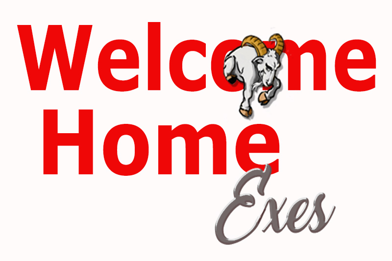 🎉 Welcome Home, Exes! 🐐  📢  To all our Exes coming back into town: welcome home.  Let’s make some new memories, reconnect with old friends, and celebrate the traditions that make our school and community so special.   💥  Once a GOAT, always a GOAT!