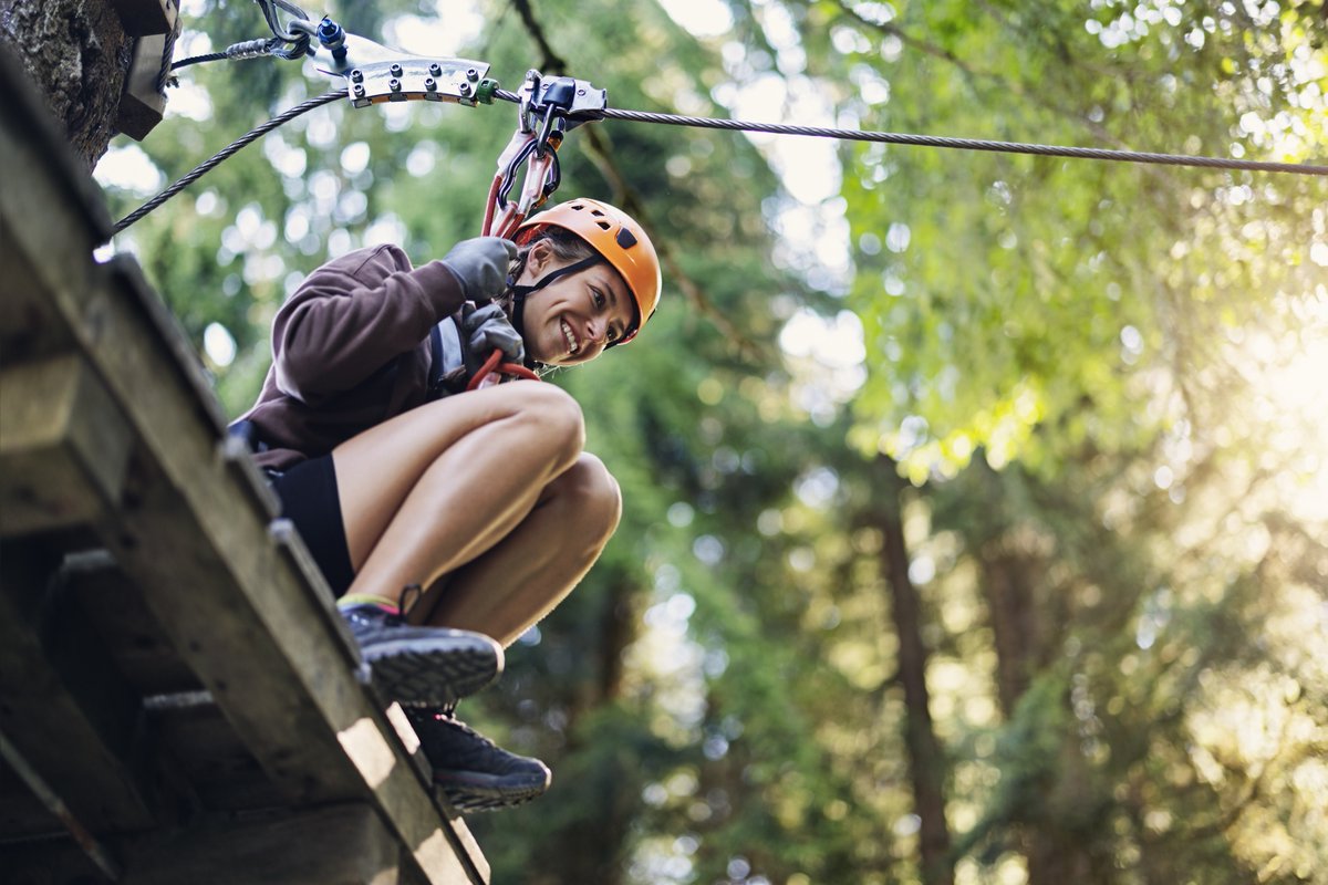 Pumpkin patch? Nah. Our kind of fall tradition involves flying through treetops. 🌴✨

#IslandRoutes