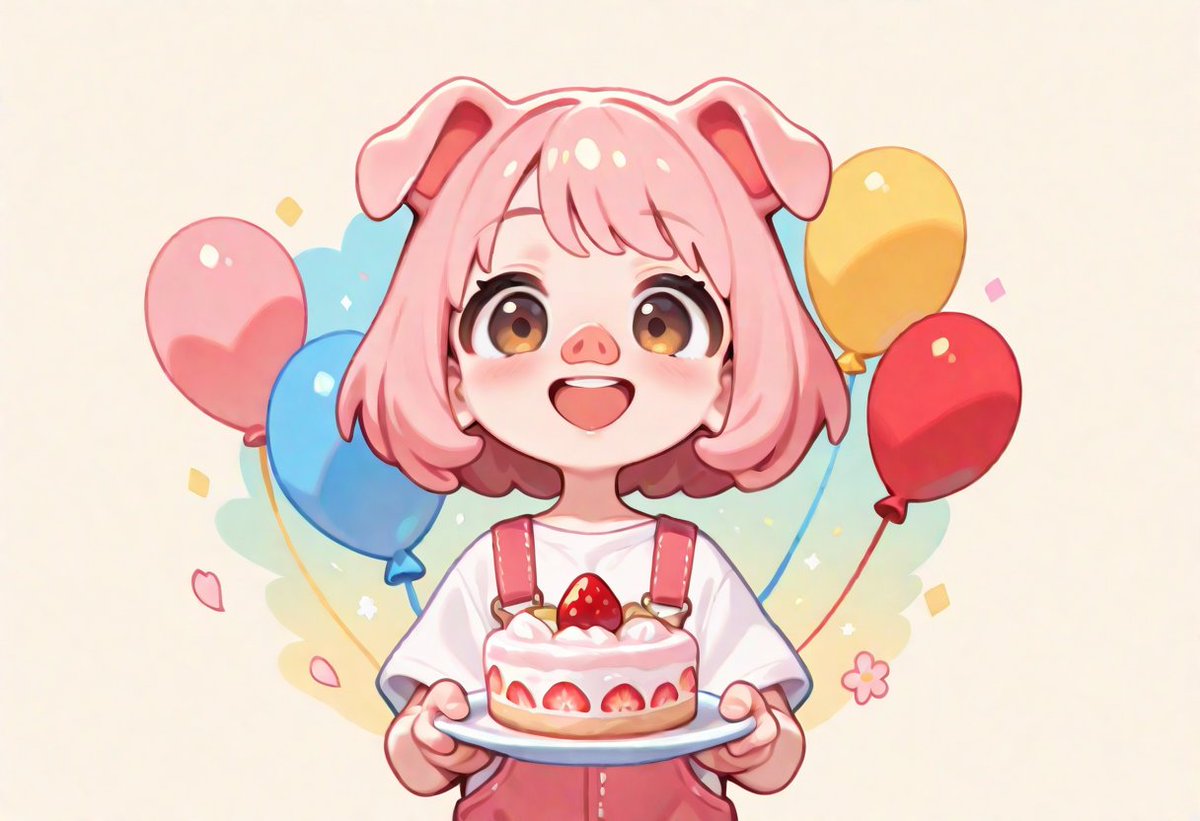 HBD <a href="/animeseikatu02/">H.T AIイラスト</a> 
素敵な一年になりますように🐽