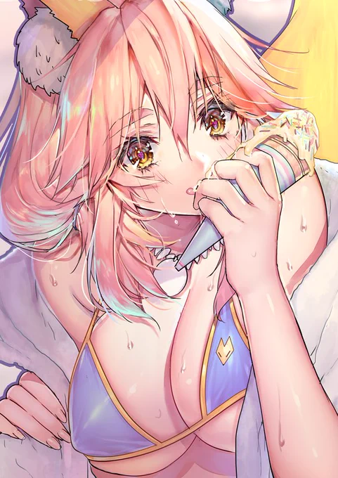 【FGO】水着玉藻ちゃん #FGO #玉藻の前