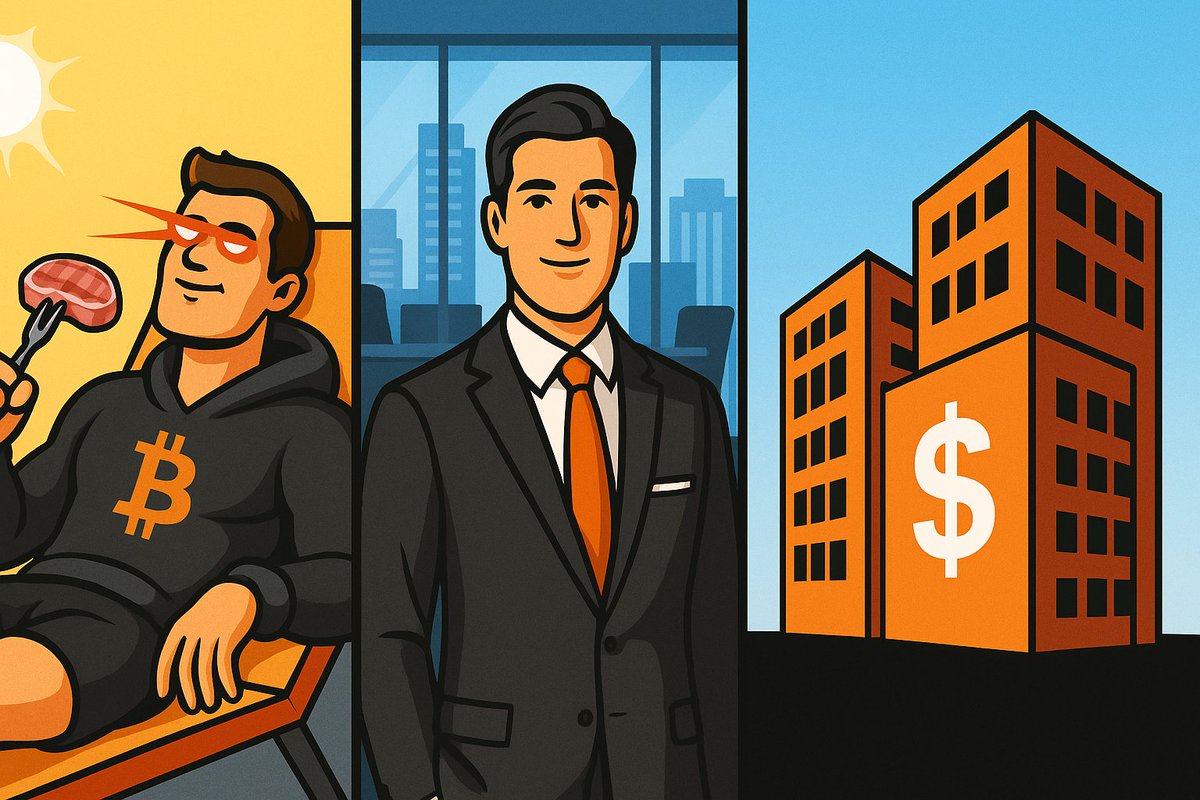 Who should mine Bitcoin? 🟧

It’s not just for techies running rigs in their garage anymore. Mining has become a strategic tool for 3 types of buyers:

- ‘Bleeding Orange’ Bitcoiners
- Traditional Investors
- Businesses

Here’s how each one uses mining to achieve their goals👇🧵