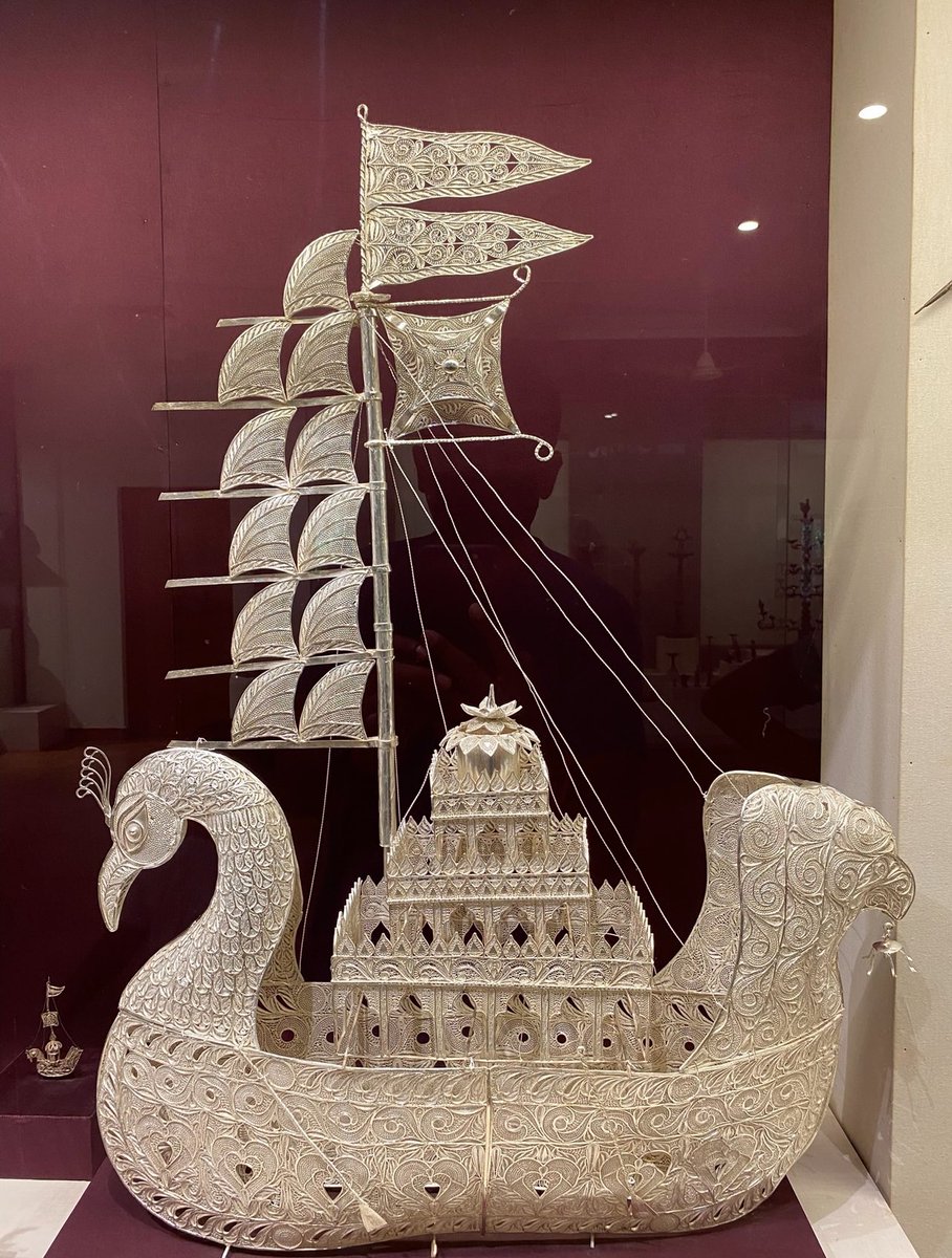 As #WorldMaritimeDay is celebrated today, we gear up for #BaliJatra!

Here is the exquisite Silver Filigree Boita from the skilled artisans of Cuttack and a proud GI-tagged masterpiece symbolizing Odisha’s rich maritime heritage.
