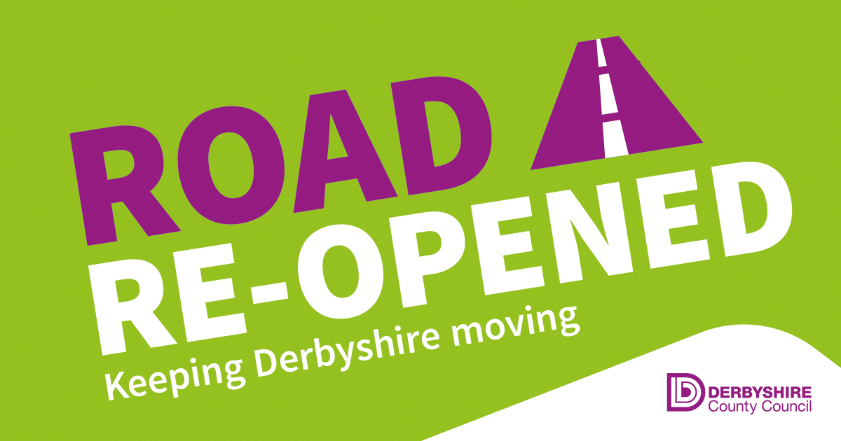 Derbyshirecc's tweet image. 👍We’ve completed our work on the #A54 #Macclesfield Main Road a day earlier than we expected &amp;amp; the road reopened this afternoon. 

Thank you for your patience during the temporary closure.