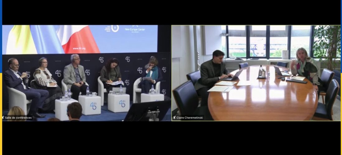 🇺🇦 Reconstruction de l'Ukraine - "Les besoins financiers sont immenses : plus de 50 milliards d’euros pour 2026, et pour la reconstruction dans un horizon de 10 ans, c’est plusieurs centaines de milliards d’euros. Sans le secteur privé, il n’y aura pas de reconstruction en