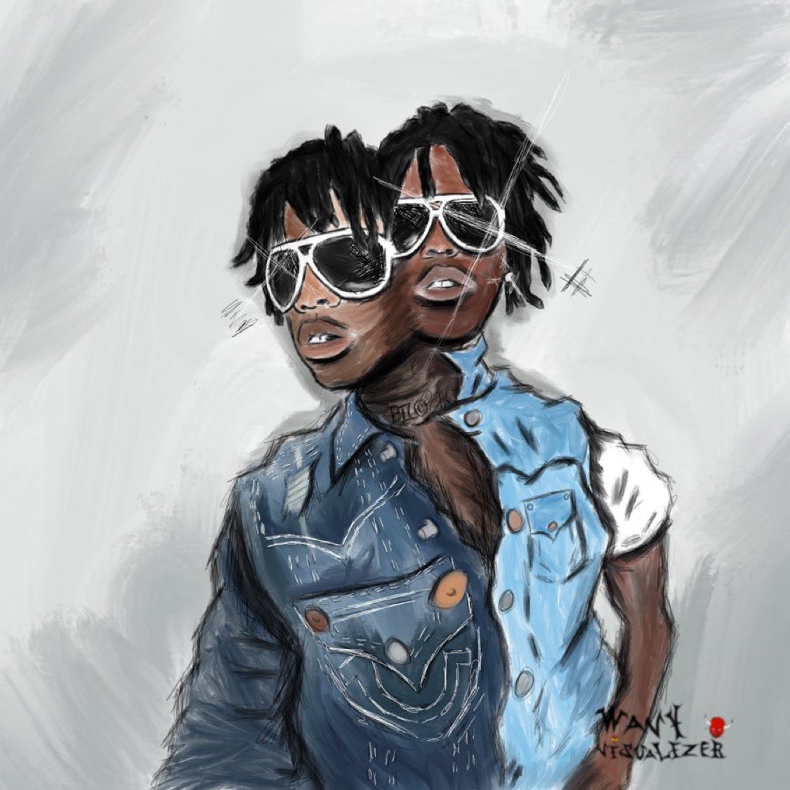wavyvisualizer's tweet image. Chief Sosa