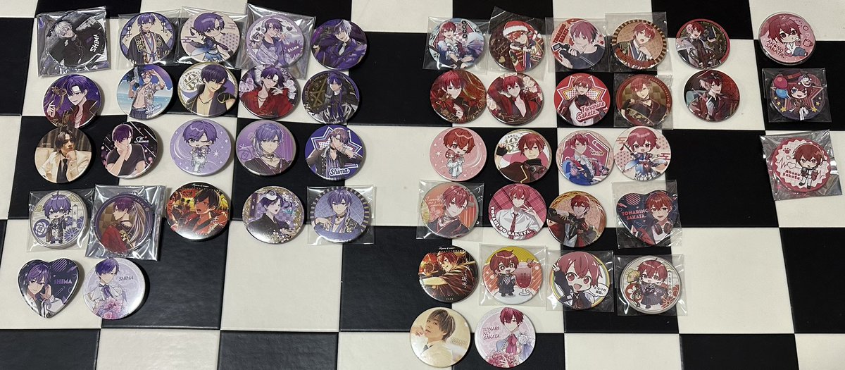 mokamatcha7's tweet image. こちらの缶バッジと交換できる方お願いします(⁎ᴗ͈ˬᴗ͈⁎)

等身⇔等身 デフォ⇔デフォでの交換でお願いします。