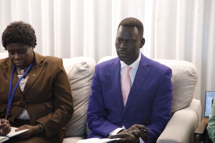 Vice President Lagu Meets with AFREXIM Bank President at UNGA
NEW YORK – In a significant meeting on the sidelines of the 80th United Nations General Assembly (UNGA), the head of South Sudan Deligation to United Nations General Assembly Vice President  and Chair of the Service