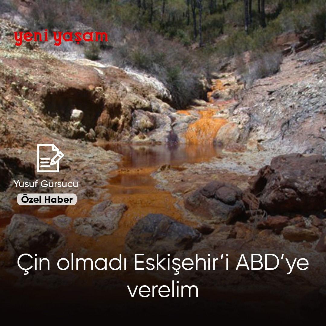 📌 Çin olmadı Eskişehir’i ABD’ye verelim

▪️ Beylikova’da iddialara göre dünyanın en büyük ikinci nadir toprak element madeni için Çin’in ardından ABD’de sıraya girdi. Olası element madenciliği büyük yıkımları beraberinde getirecek

✍️ Yusuf Gürsucu

yeniyasamgazetesi9.com/cin-olmadi-esk…