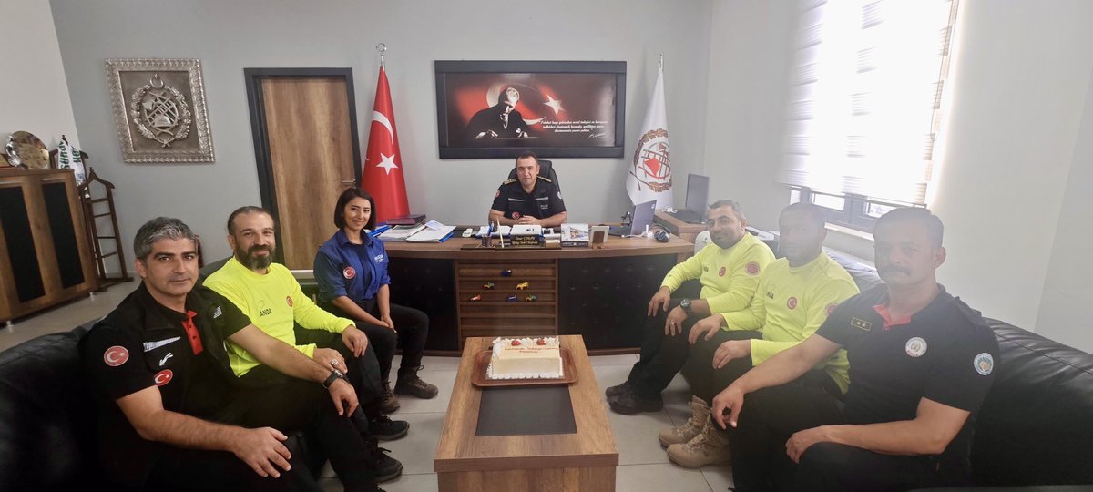 🚒 İtfaiye Haftası münasebetiyle bizleri ziyaret eden ANDA Arama Kurtarma Derneği’ne nazik ziyaretlerinden dolayı teşekkür ederiz. ❤️