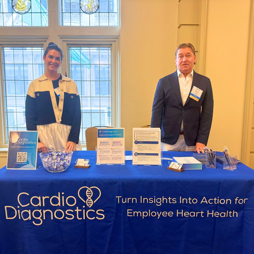 Our team was proud to represent Cardio Diagnostics as both an exhibitor and sponsor at the Midwest Business Group on Health's (MBGH) “Tackling the Chronic Condition Trifecta” event yesterday.

We had the opportunity to connect with employers, benefit leaders, and healthcare