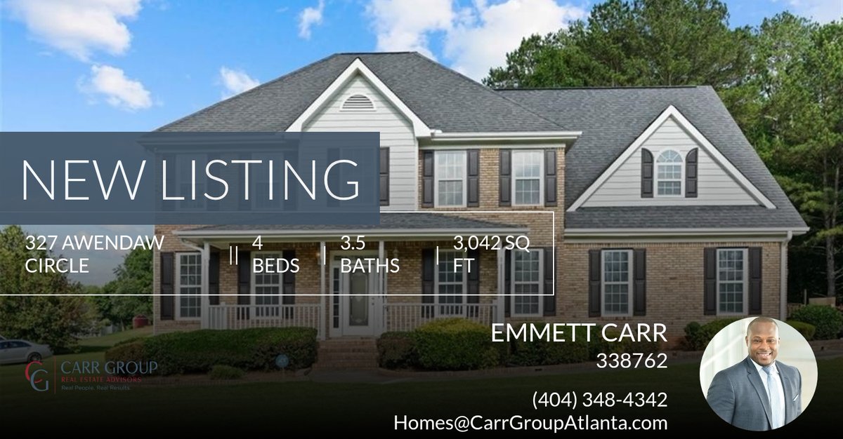 ecarr_ilt's tweet photo. 📍 New Listing 📍 Take a look at this fantastic new property that just hit the market located at 327 Awendaw Circle in Ellenwood. Reach out here or at (404) 348-4342 for more information https://t.co/nSUR1cZGm2 https://t.co/jdOsR7pzJi