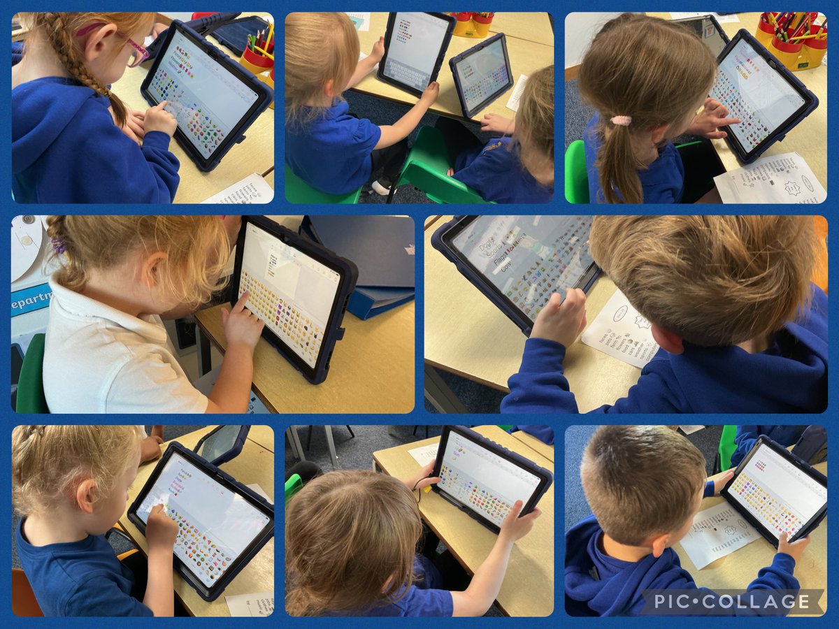 Parkfield's tweet image. #Y1 enjoyed learning how to find and type emojis in #Computing this afternoon.