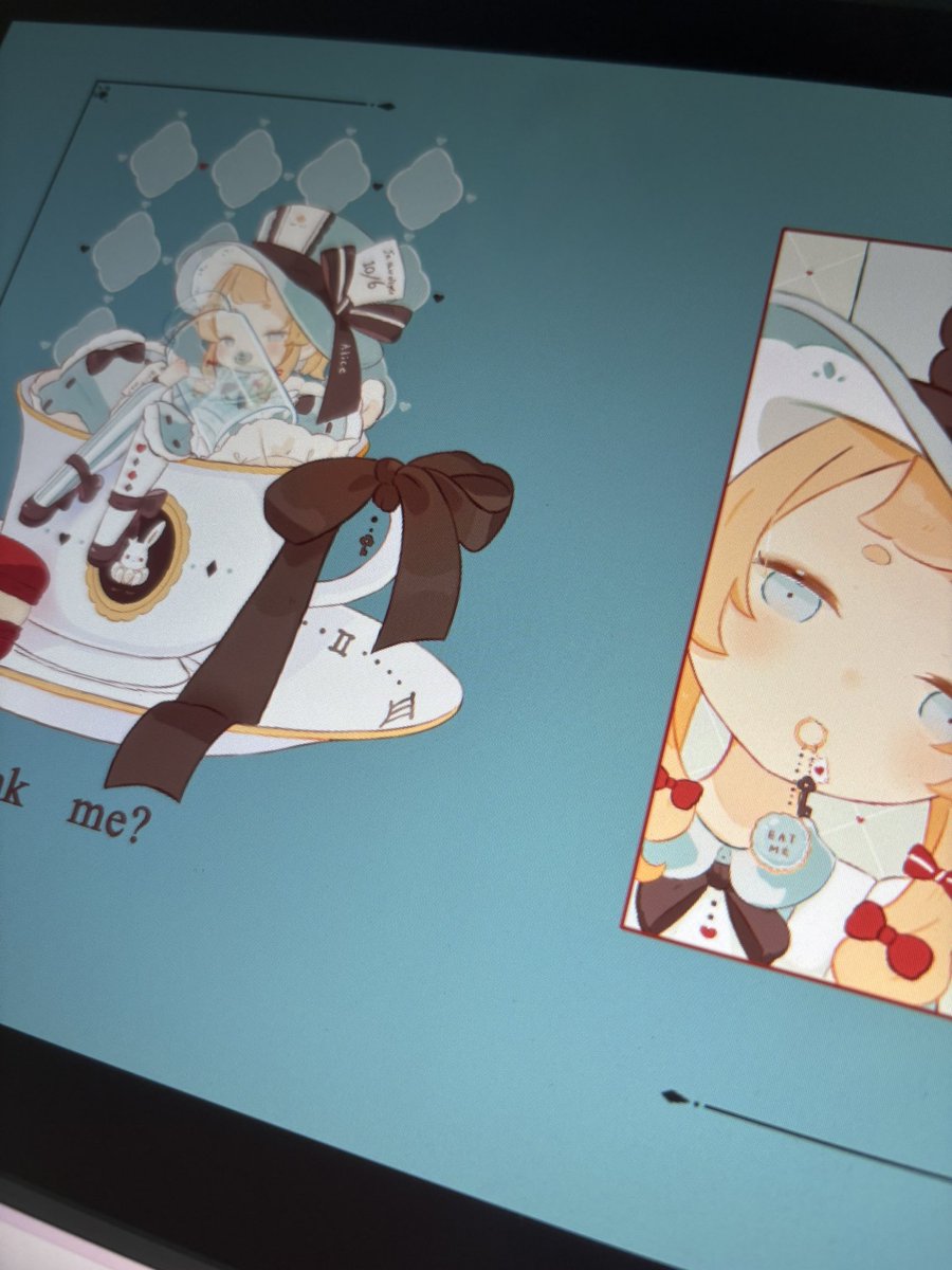 tofu_atelier's tweet image. 進捗！
#つくしのブックカバー展制作中