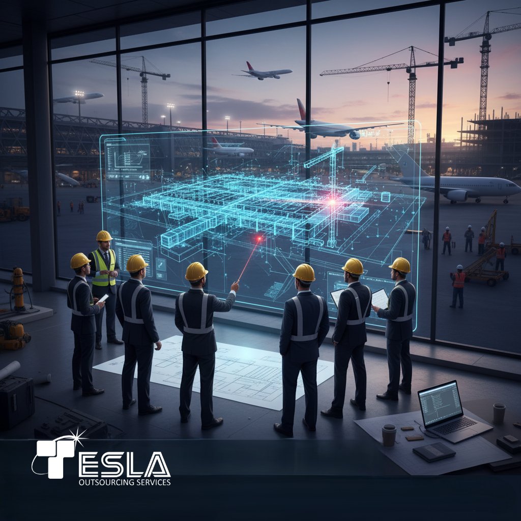Our BIM modeling expertise streamlined a major airport project, delivering enhanced clash detection and faster project delivery. See how Tesla Outsourcing Services elevated aviation infrastructure! 👇

🔗teslaoutsourcingservices.com/case-study/bim…