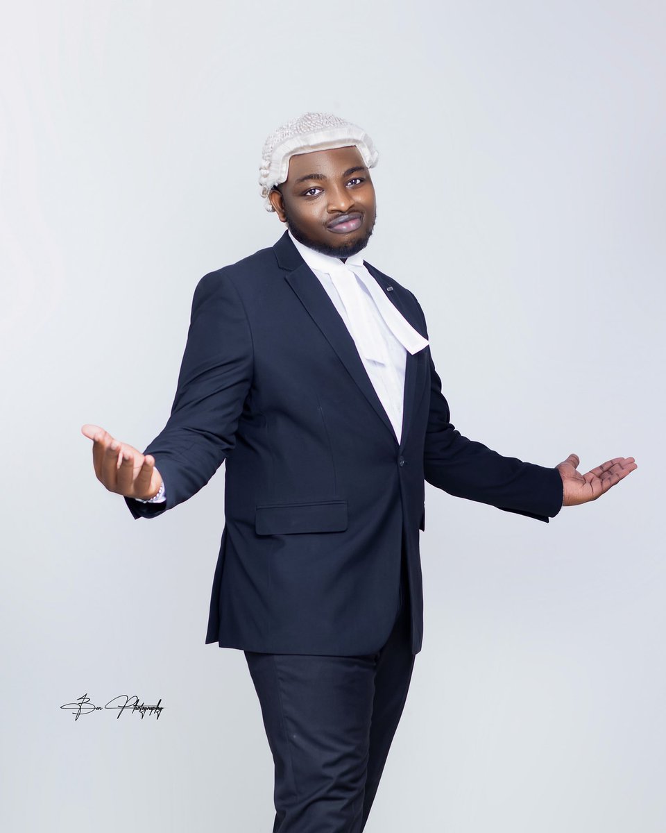 labitheking's tweet image. Yeah I did that shit
Introducing A.D Adeleke Esq L.L.B, B.L, AcArb LLM(in view) Barrister and solicitor of the Supreme Court of nigeria