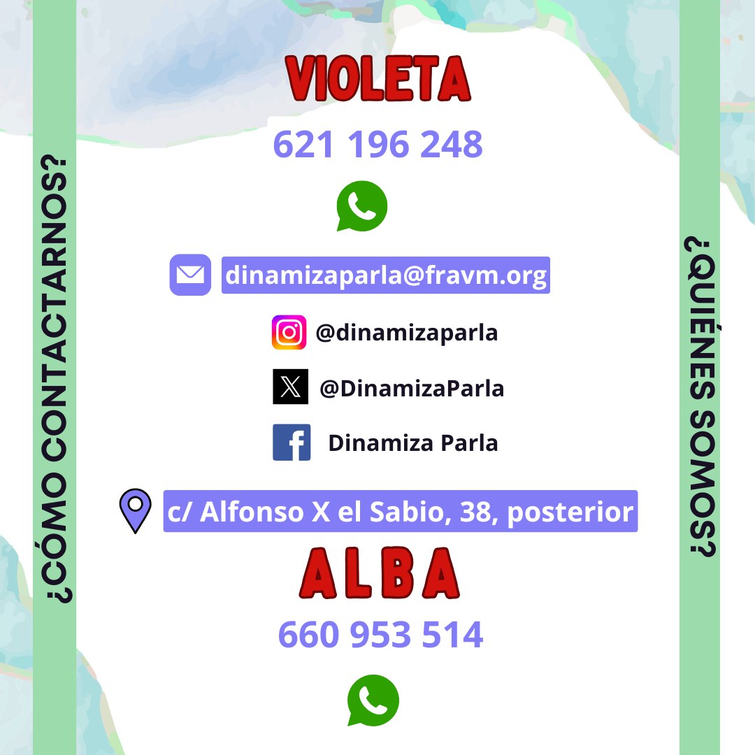 ¡Estamos de vuelta!
<a href="/FRAVM/">Federación Vecinal de Madrid</a> <a href="/AytoParla/">Ayuntamiento de Parla</a>