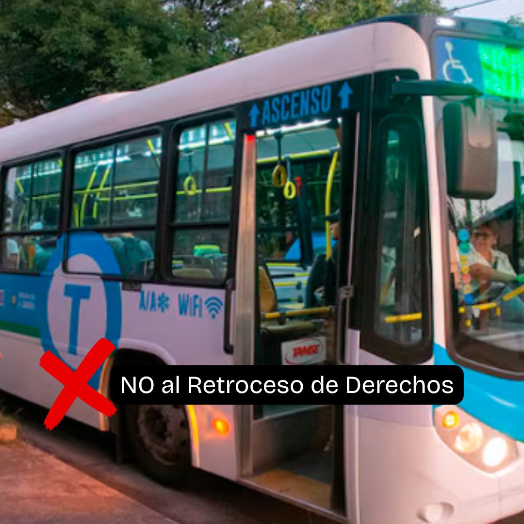 La gestión Municipal de Passerini quiere arrebatarle a las mujeres la conducción de los trolebuses: un espacio de inclusión impulsado por Ramón Bautista Mestre y un hito en la igualdad de oportunidades en el transporte público.
❌ No al retroceso de derechos.
✅ Sí a la igualdad.