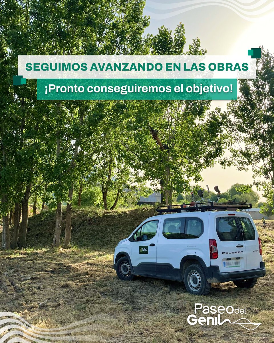 paseodelgenil's tweet photo. 🚧 ¡Seguimos avanzando en las obras!

La renaturalización continúa a buen ritmo. Cada día estamos más cerca de hacer realidad un espacio moderno, accesible y pensado para el disfrute de todos 🌿✨

Financia @FBiodiversidad 
#ProyectosPRTR @P_Recuperacion  
#NextGenerationEU https://t.co/3tHRlpfJ2X