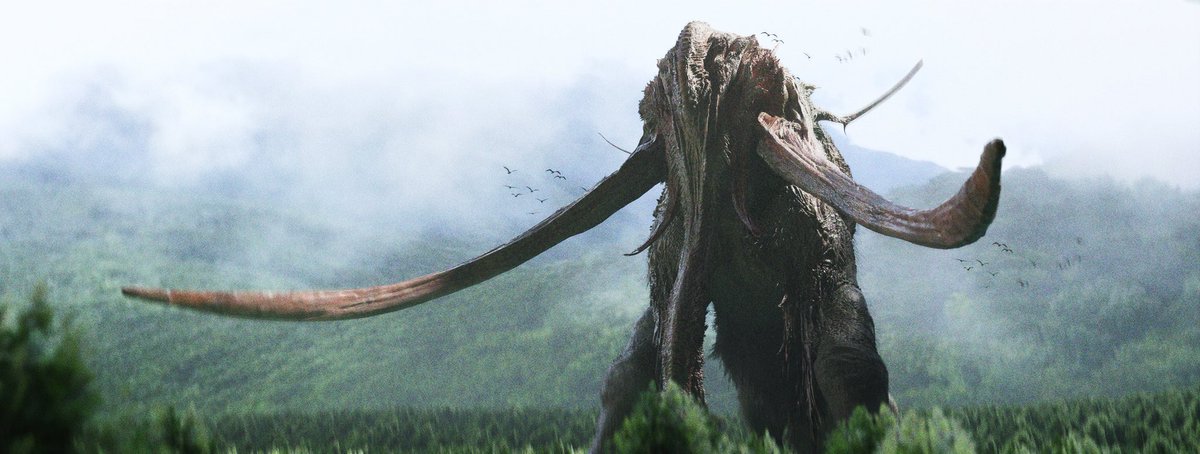 san_goh97's tweet image. Erephora – Kaiju

The elephant kaiju whose flesh splits and spreads like a flower.
Its tusks stretch out like branches, and its face is covered with grotesque, petal-like flesh.
Rising above the forest, it appears like a blooming catastrophe.
.

#Kaiju #CreatureDesign