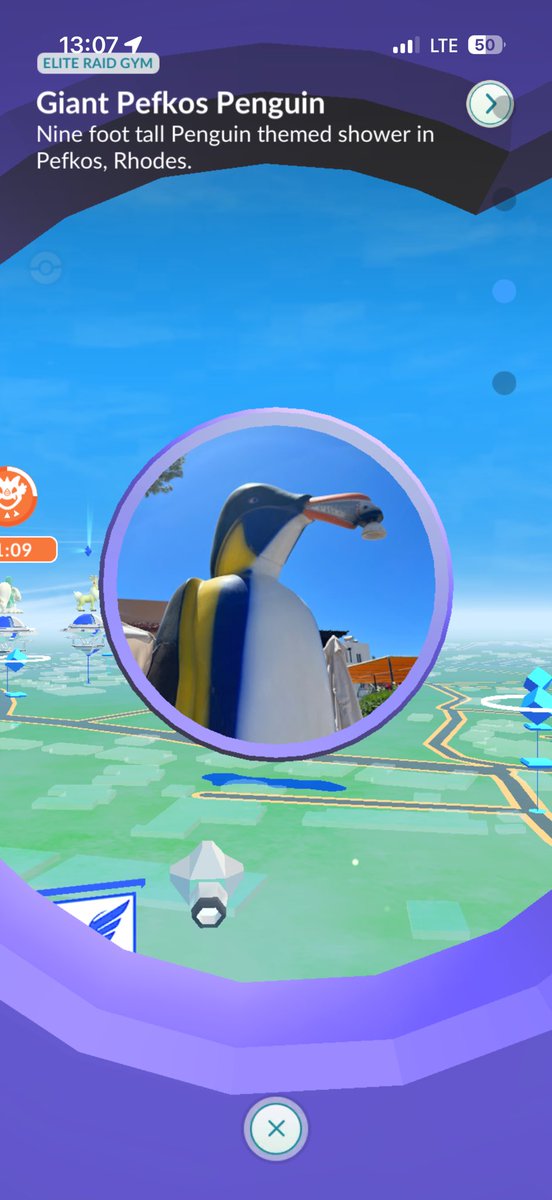 GIANT PEFKOS PENGUIN VISITED 🇬🇷