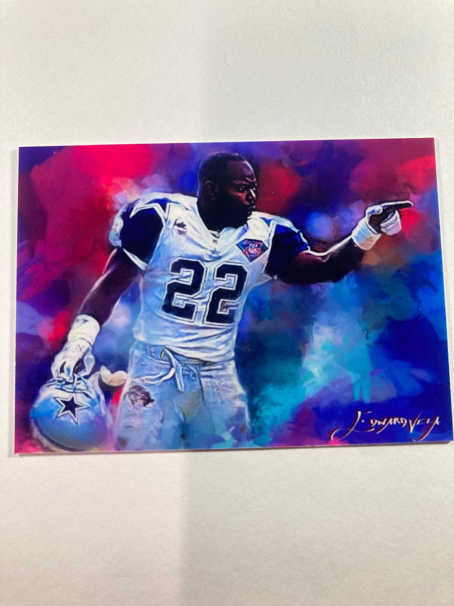 🎁Appreciation Day Giveaway🎁

Winner Announced Wednesday

🔥Emmitt Smith Limited Edition 34/50 Edward Vela Artist Autograph #Cowboys

To enter
1. Follow
2. Retweet
3. Like