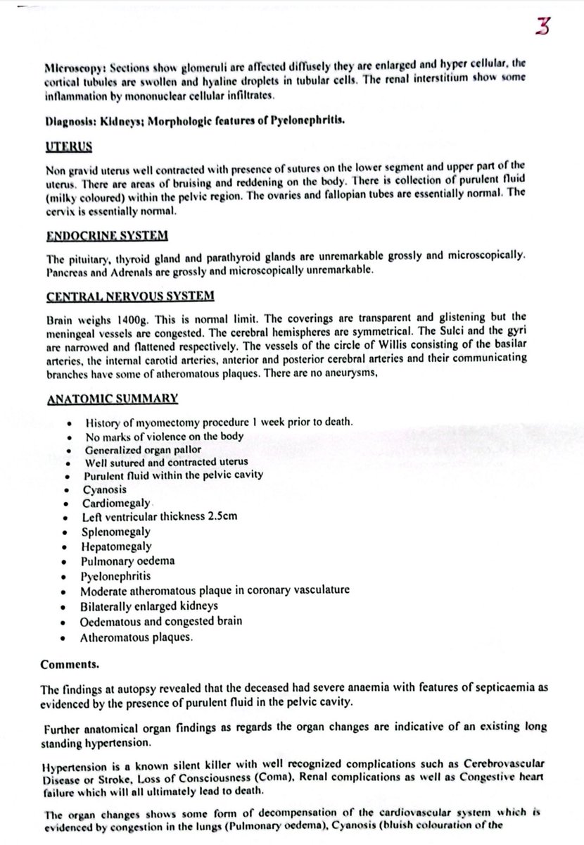 silverpenydr's tweet image. Attached a copy of my aunty Autopsy report . 

Dieko Odumakinde’s death is one of the few losses that has shattered me deeply. It’s been almost seven months since she passed, yet I still struggle to accept that she is truly gone. All my aunty ever wanted was to be a mother, but…