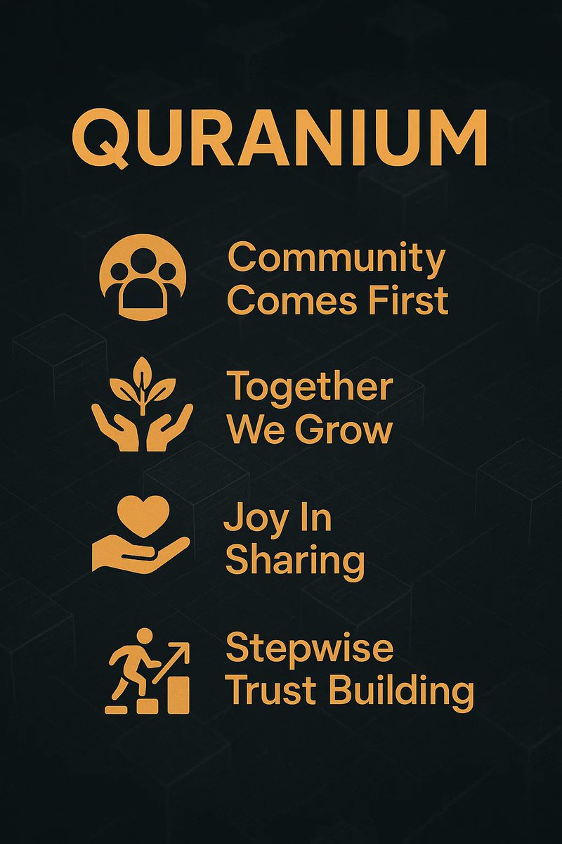 Quranium Heart is Its People:
More than just code or tech, <a href="/quranium_org/">Quranium</a> is about its community. Every voice counts, and together we create a blockchain where everyone feels they belong.

Listening and Growing Together:
<a href="/quranium_org/">Quranium</a> values your thoughts and feedback. <a href="/KRNL_xyz/">KRNL Labs</a>