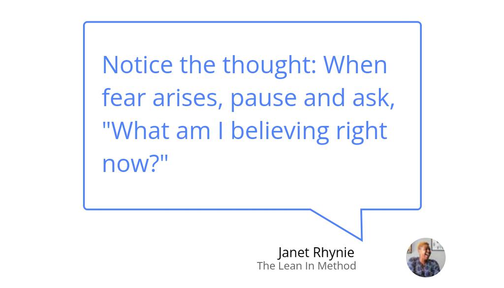Notice the thought: When fear arises, pause and ask, "What am I believing right now?"

Read more 👉 lttr.ai/AjLhz

#fearvsfreedom #seeingthroughlimits #FearDisguises